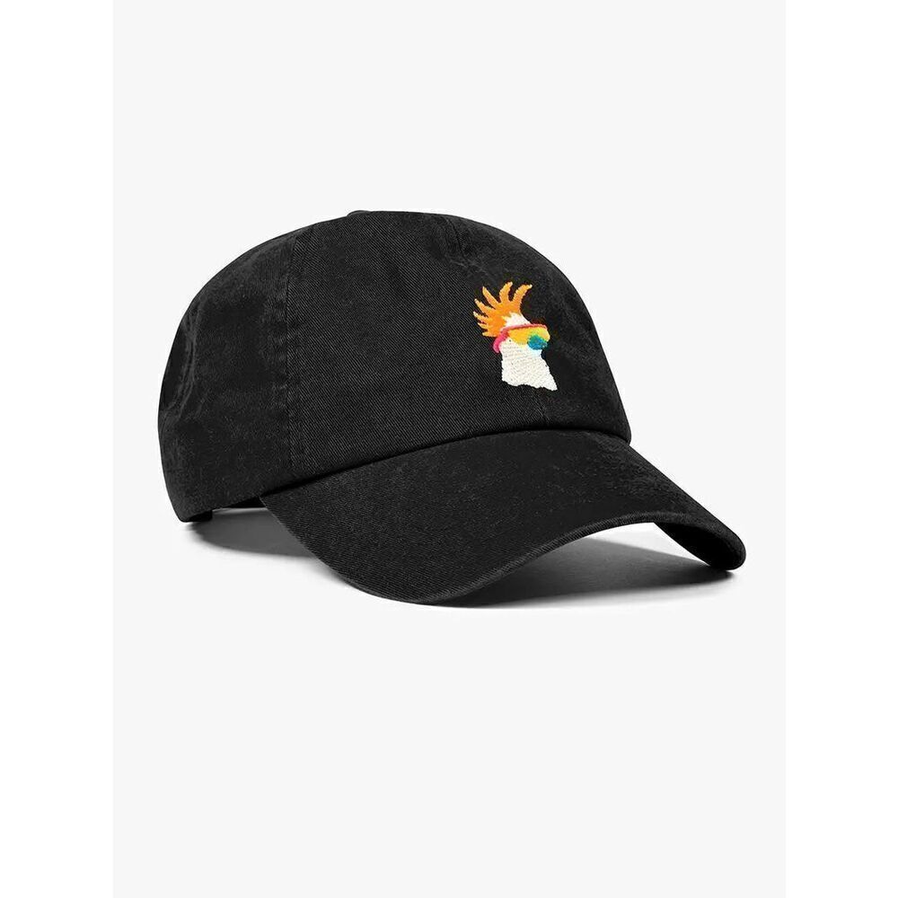 Chubbies dad hat The Cockatoo Dad Hat black
